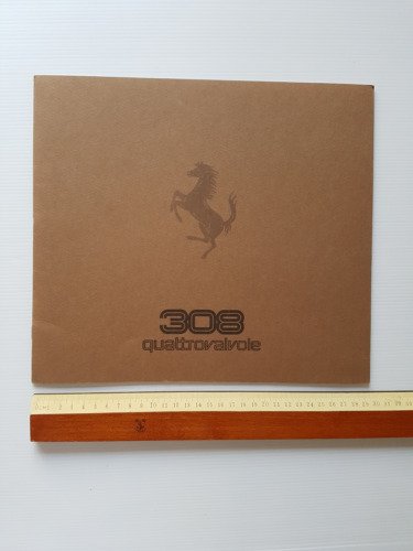 Ferrari 308 Quattrovalvole n. 258.83 1983 depliant originale