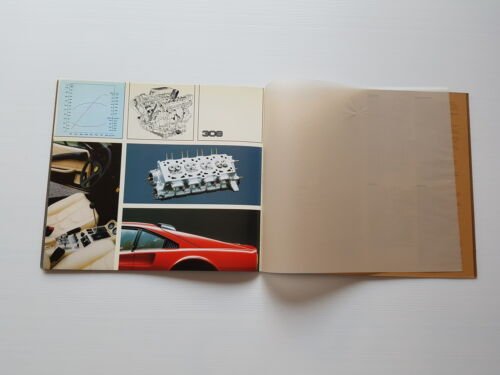 Ferrari 308 Quattrovalvole n. 258.83 1983 depliant originale