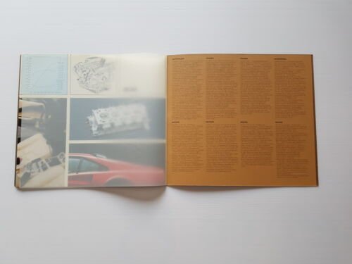 Ferrari 308 Quattrovalvole n. 258.83 1983 depliant originale