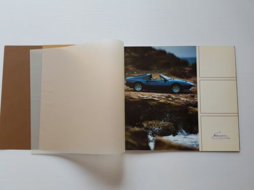 Ferrari 308 Quattrovalvole n. 258.83 1983 depliant originale