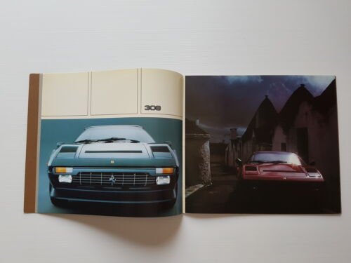 Ferrari 308 Quattrovalvole n. 258.83 1983 depliant originale