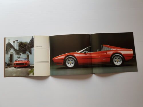 Ferrari 308 Quattrovalvole n. 258.83 1983 depliant originale