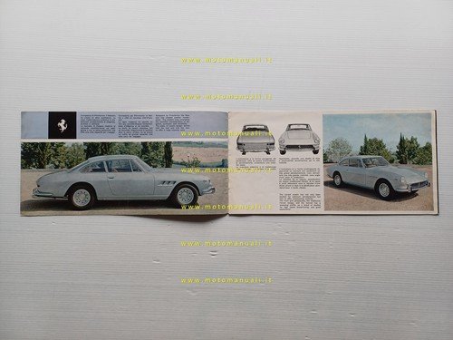 Ferrari 330 GT 1966 depliant originale n. 06-66