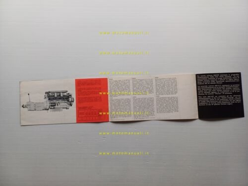 Ferrari 330 GT 1966 depliant originale n. 06-66