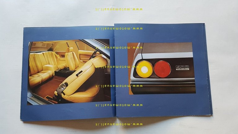 Ferrari 400 Automatic 1976 n. 132/76 depliant originale