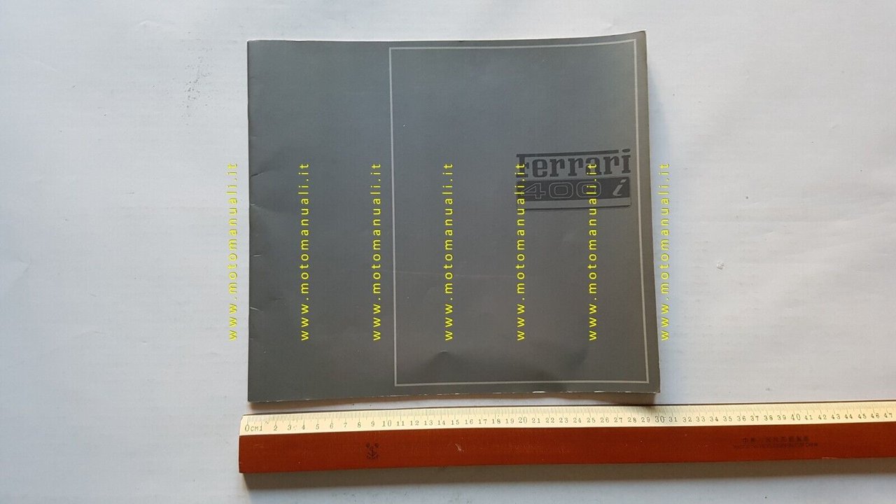 Ferrari 400 i 1983 n. 295/83 depliant originale