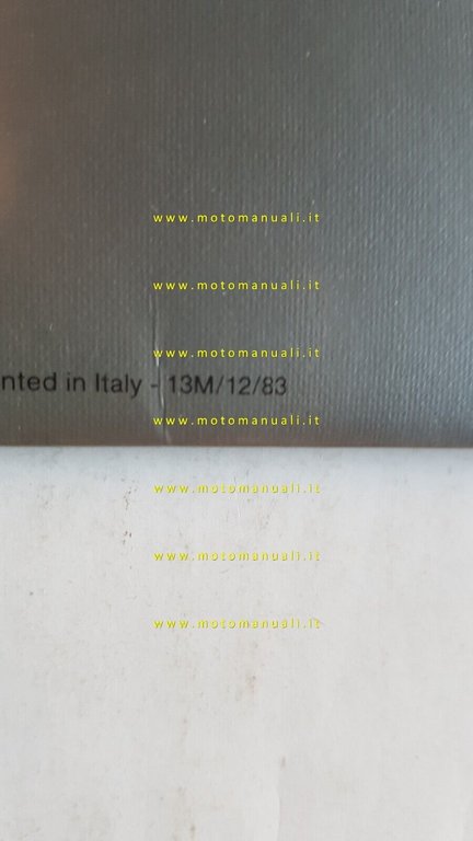 Ferrari 400 i 1983 n. 295/83 depliant originale