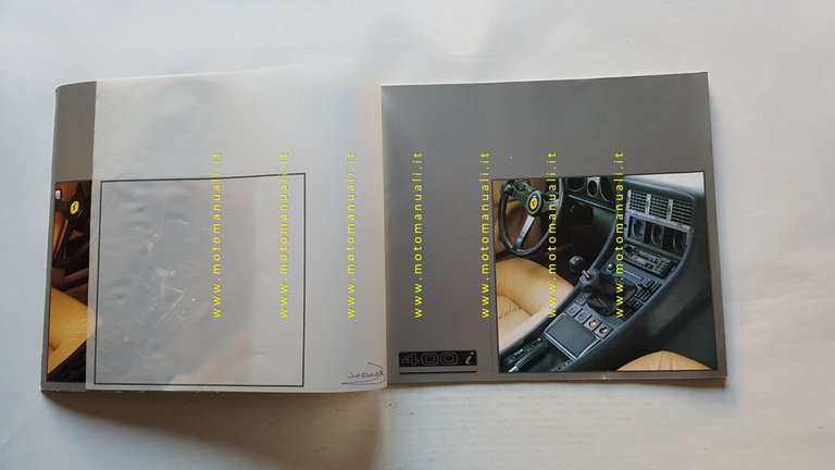 Ferrari 400 i 1983 n. 295/83 depliant originale