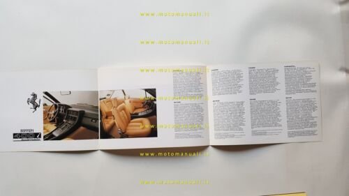 Ferrari 400 i Automatic 1982 depliant originale ITALIANO n. 246/82