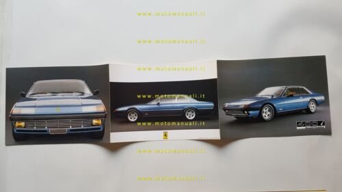 Ferrari 400 i Automatic 1982 depliant originale ITALIANO n. 246/82