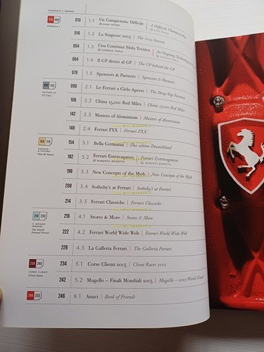 Ferrari Annuario 2005 originale - Yearbook