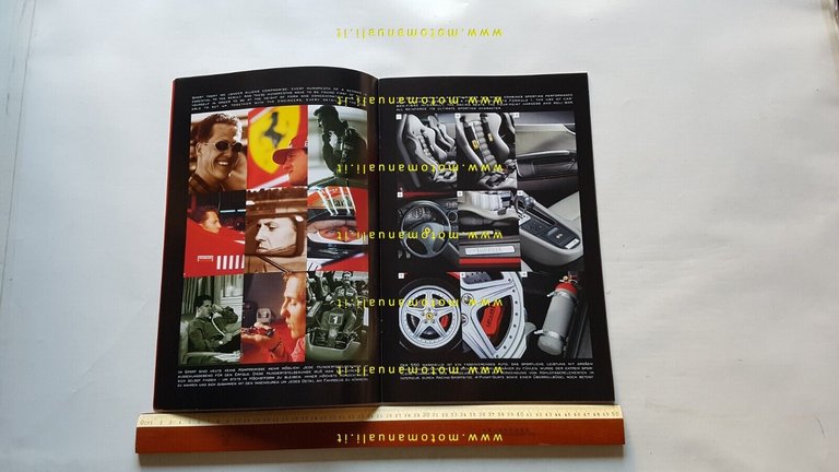 Ferrari Carrozzeria Scaglietti depliant originale