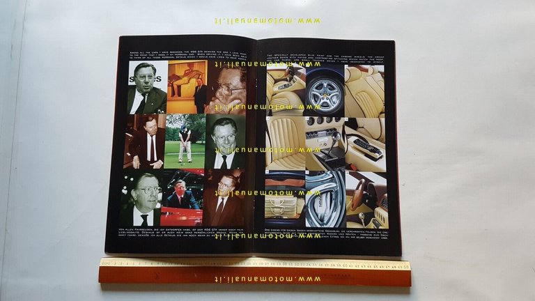 Ferrari Carrozzeria Scaglietti depliant originale