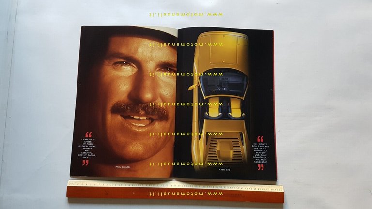 Ferrari Carrozzeria Scaglietti depliant originale