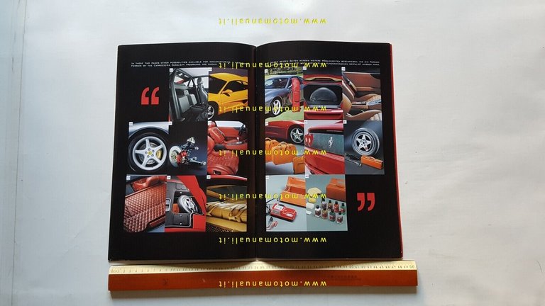 Ferrari Carrozzeria Scaglietti depliant originale
