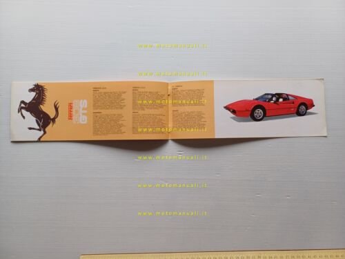 Ferrari catalogo produzione modelli 1977 depliant originale n.146-77