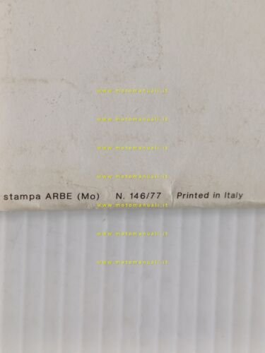 Ferrari catalogo produzione modelli 1977 depliant originale n.146-77