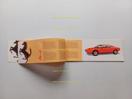 Ferrari catalogo produzione modelli 1977 depliant originale n.146-77