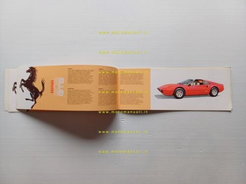 Ferrari catalogo produzione modelli 1977 depliant originale n.146-77