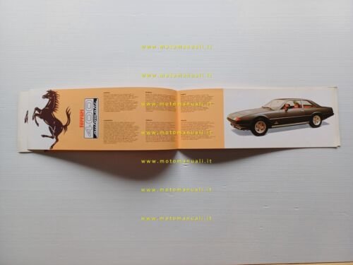Ferrari catalogo produzione modelli 1977 depliant originale n.146-77