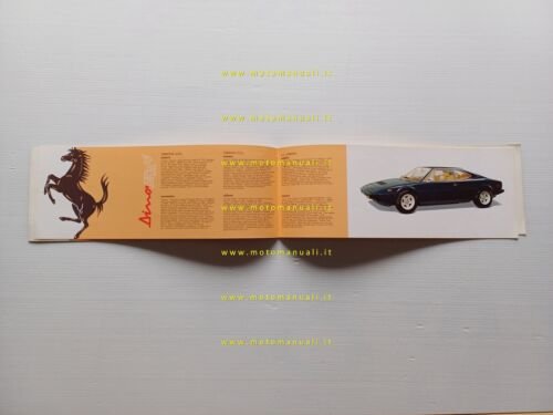 Ferrari catalogo produzione modelli 1977 depliant originale n.146-77