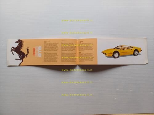 Ferrari catalogo produzione modelli 1977 depliant originale n.146-77