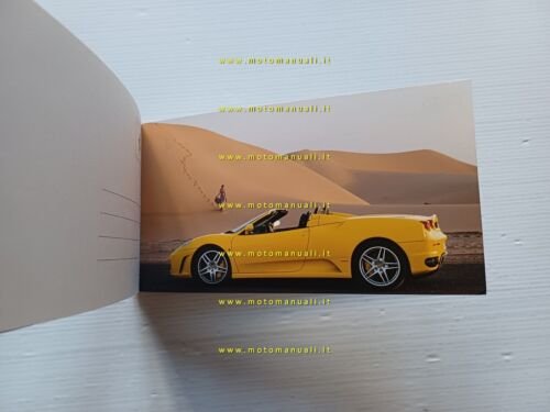 Ferrari F430 Spider 2004 depliant originale ITALIANO