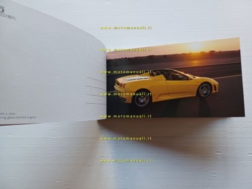 Ferrari F430 Spider 2004 depliant originale ITALIANO