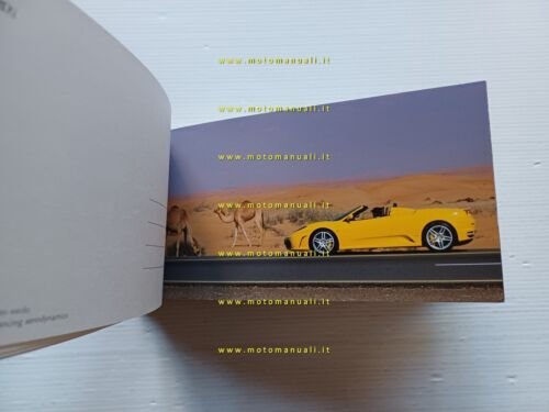 Ferrari F430 Spider 2004 depliant originale ITALIANO
