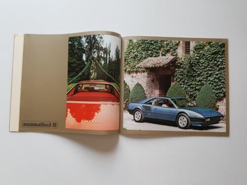 Ferrari Mondial 8 1980 depliant n.199.80 originale
