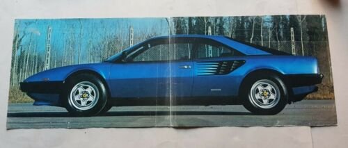 Ferrari Mondial 8 1980 depliant originale n.182/80 car brochure