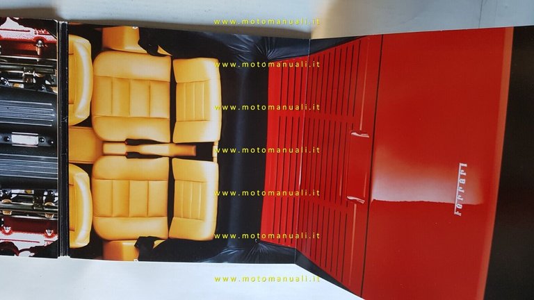 Ferrari Mondial T 1989 depliant n. 579/89 originale