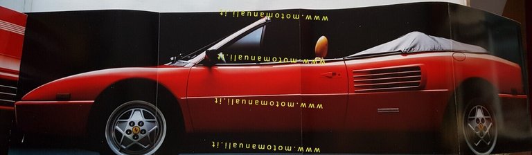Ferrari Mondial T 1989 depliant n. 579/89 originale