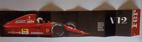 Ferrari produzione modelli 1990 depliant originale 616/90 italiano