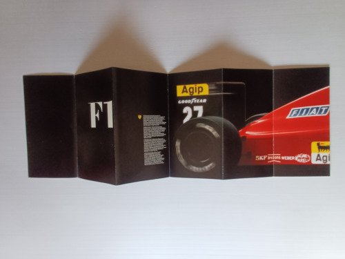 Ferrari produzione modelli 1990 depliant originale 616/90 italiano