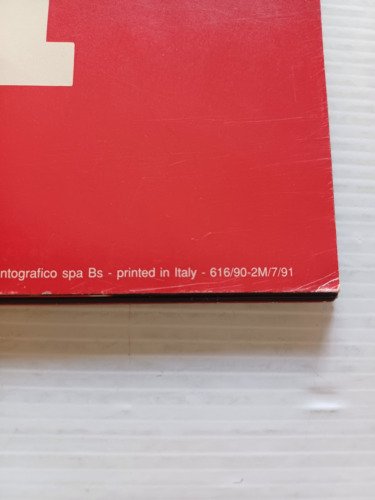 Ferrari produzione modelli 1990 depliant originale 616/90 italiano