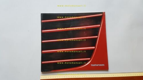 Ferrari Testarossa 1989 depliant originale n. 328/89