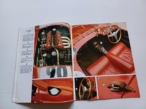 Ferrari Testarossa 4-12 Cilindri Allegato rivista GT Granturismo 1987