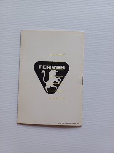 FERVES Ranger Cargo manuale uso manutenzione libretto istruzioni originale