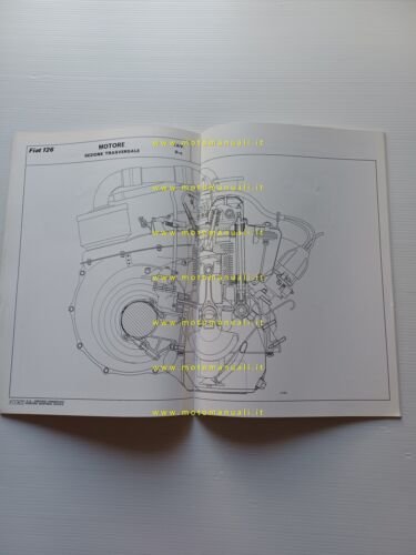 Fiat 126 1972 manuale officina caratteristiche tecniche dati riparazione