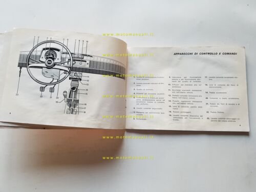 Fiat 126 1974 manuale uso manutenzione libretto originale