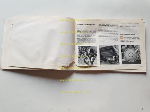 Fiat 126 1974 manuale uso manutenzione libretto originale