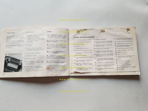 Fiat 126 1974 manuale uso manutenzione libretto originale