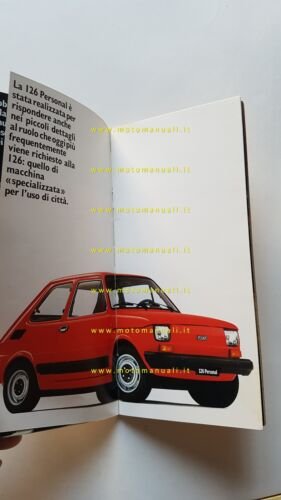Fiat 126 650 Personal 4 depliant originale italiano