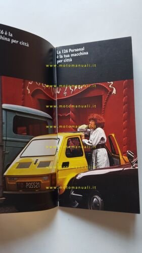 Fiat 126 650 Personal 4 depliant originale italiano