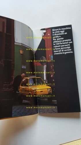 Fiat 126 650 Personal 4 depliant originale italiano