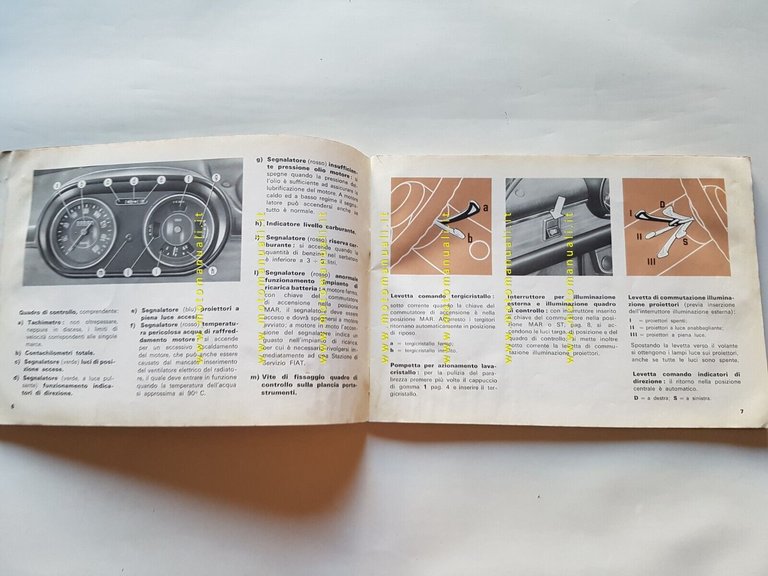Fiat 127 modelli 1974 Manuale Uso Manutenzione Libretto originale AUTO