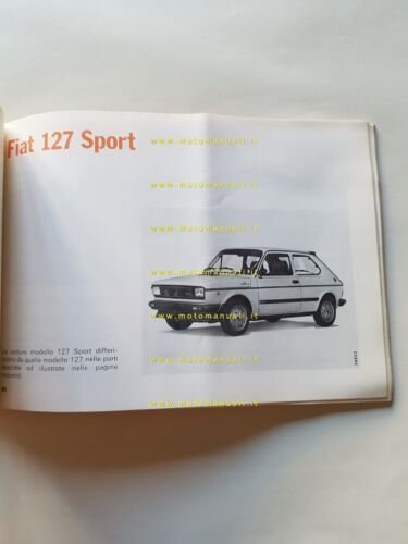 Fiat 127 modelli 1979 Manuale Uso Manutenzione Libretto originale AUTO
