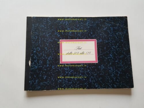 Fiat 128 - dalla 508 alla 128 depliant originale