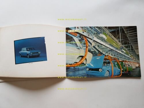 Fiat 128 - dalla 508 alla 128 depliant originale
